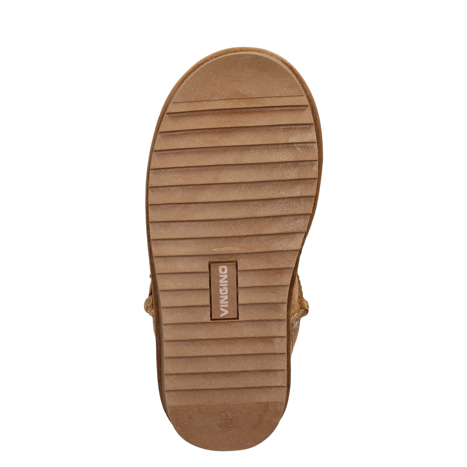 Ashley Low unisex gevoerde boots Vingino Cognac