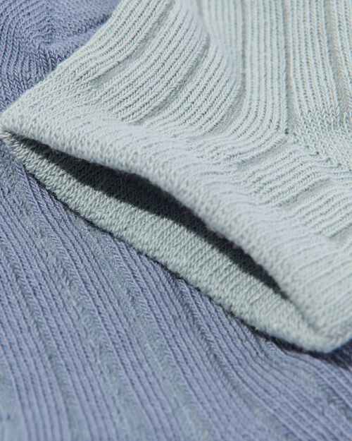 5 paires de socquettes enfant avec coton bleu foncé