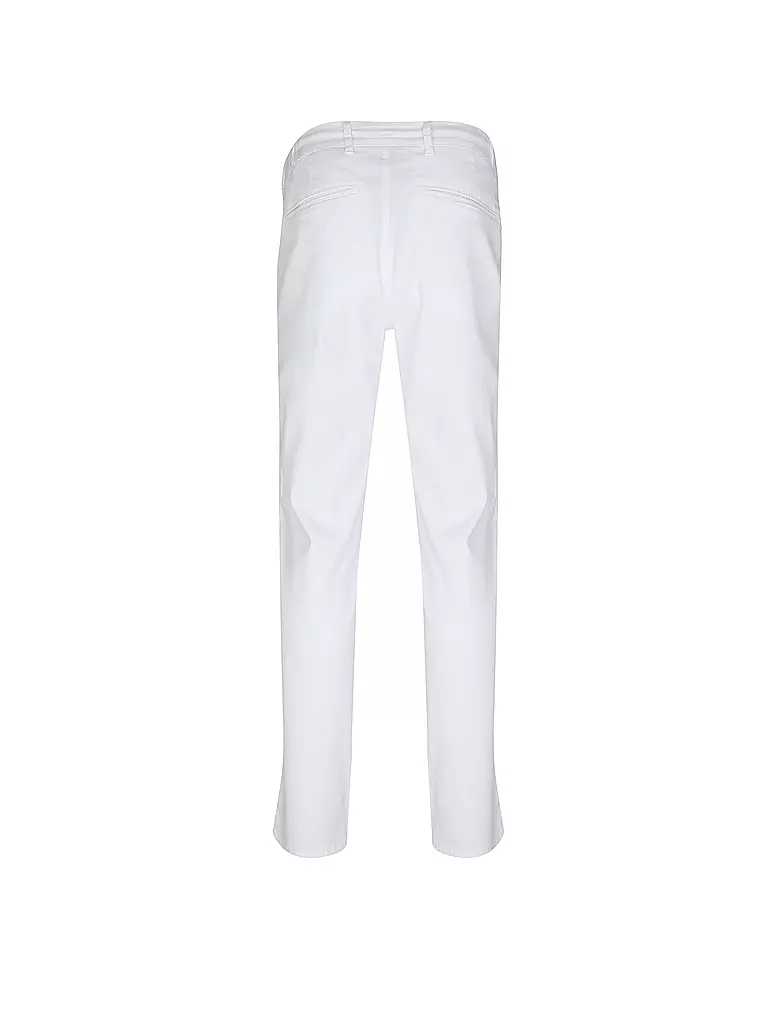 BRAX Leinenhose Modern Fit FABIO K  weiss