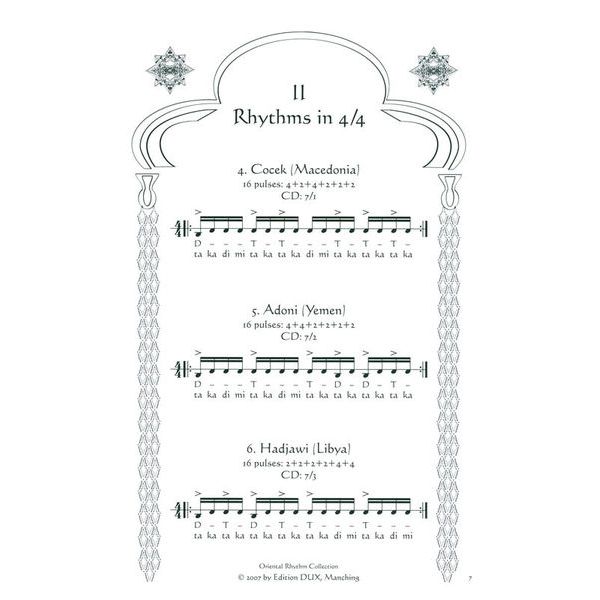 Edition Dux Oriental Rhythm Collection