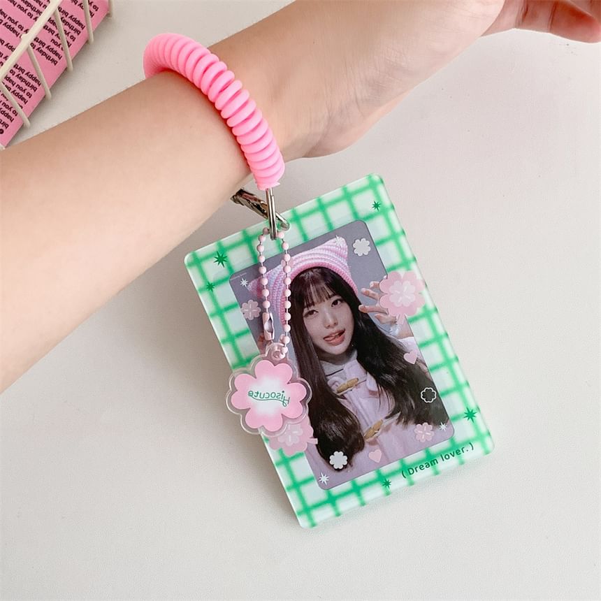 Coolkiss - Print Acryl Foto Houder Tashanger Sleutelhanger (Diverse Ontwerpen)