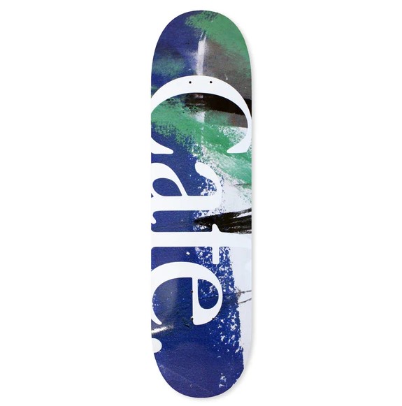 Skateboard CAFE JLH Deck Navy Green 8.7