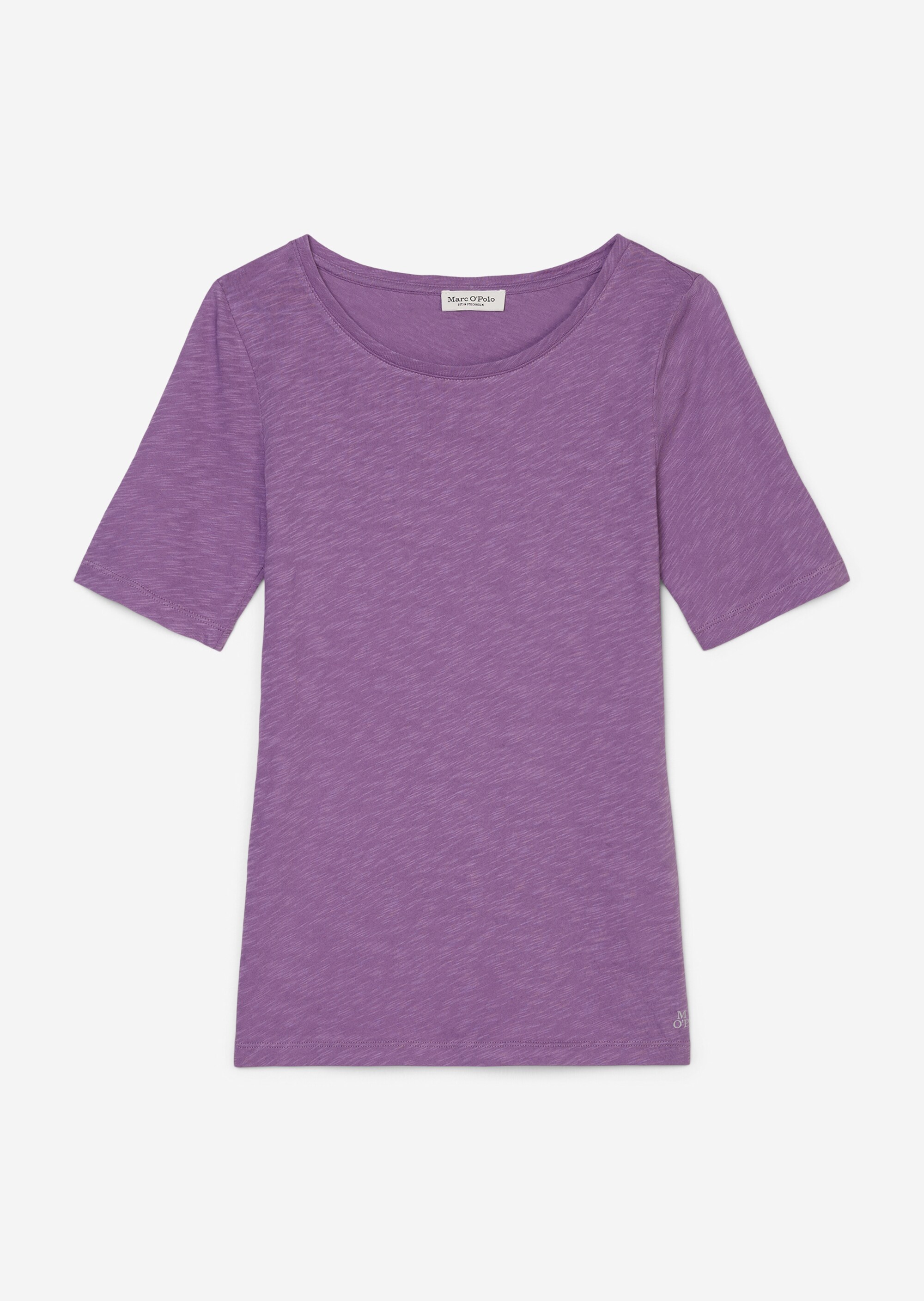 Slub-Jersey-T-Shirt regular aus reinem Organic Cotton