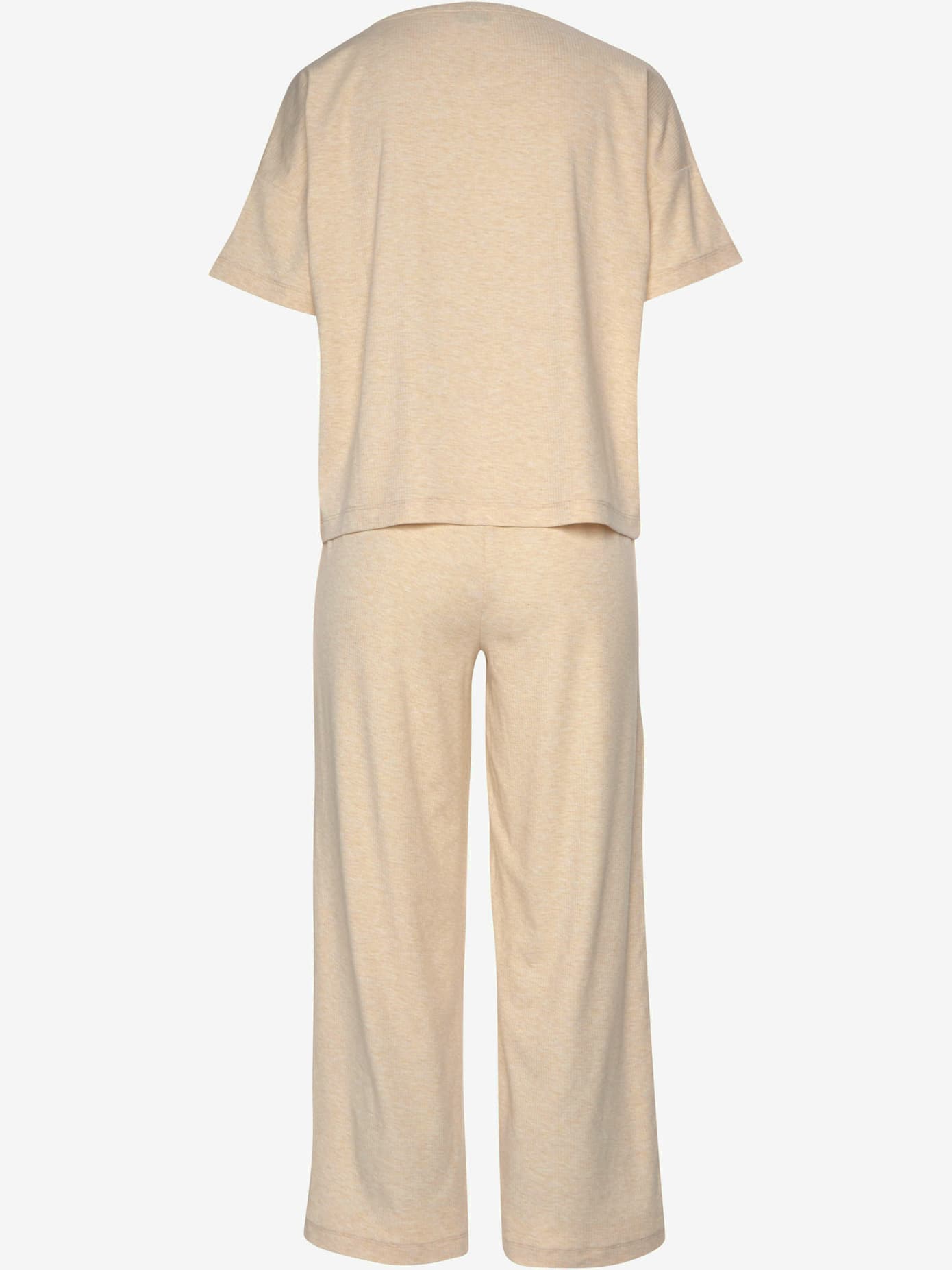 Pyjama confortable en qualité côtelée douce