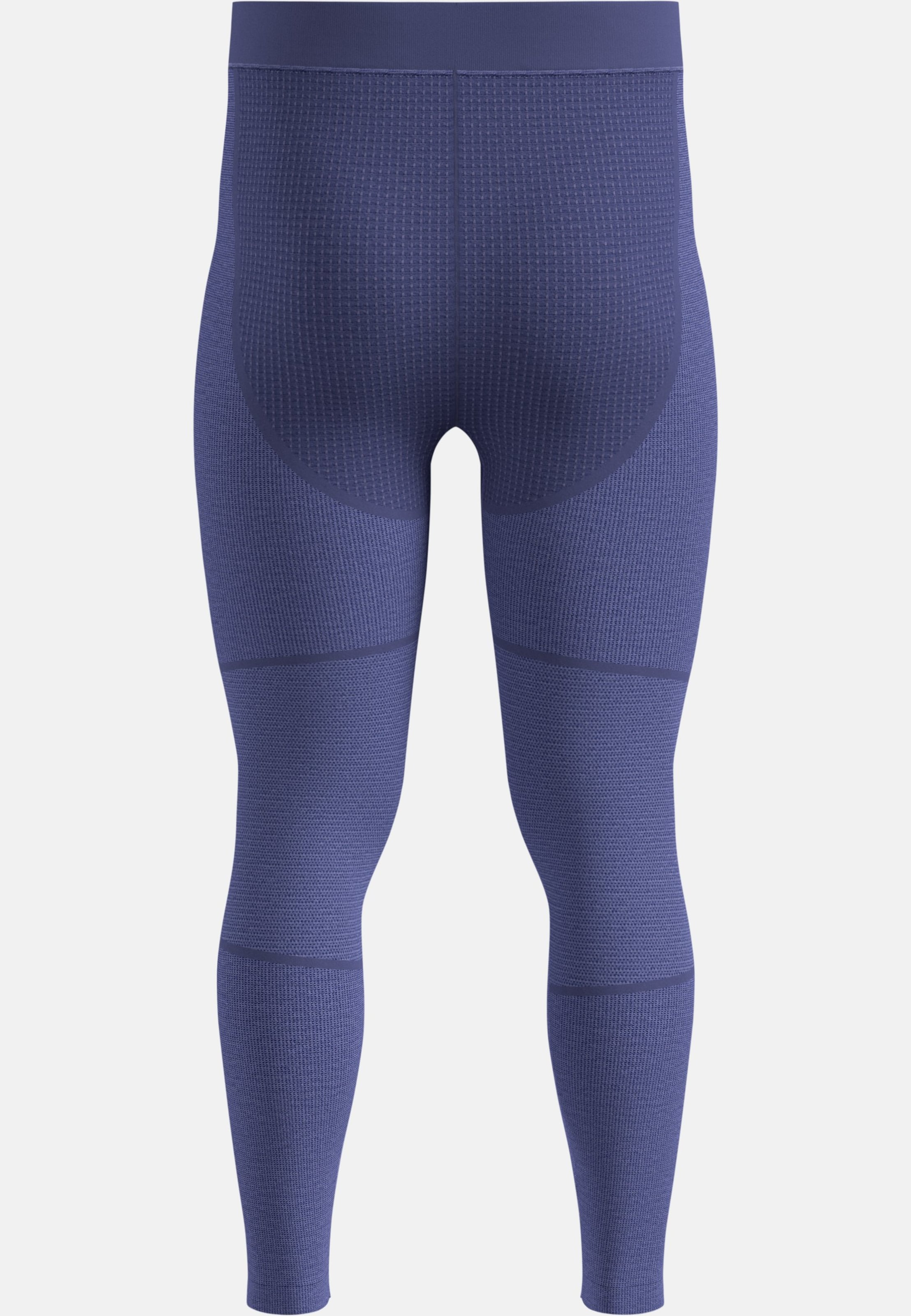 Lange Seamless Performance Wool Funktionstights in Skipper Blue