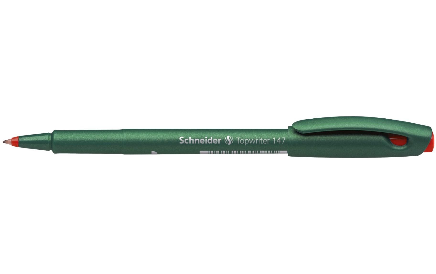 Fineliner 147 0.6 mm, Rot, 1 StückFaserschreiber mit Hartfaserspitze