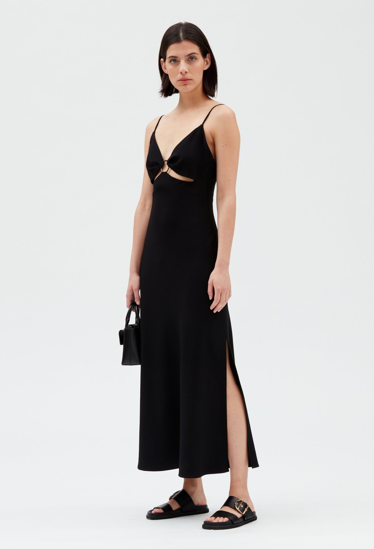 Robe longue anneau