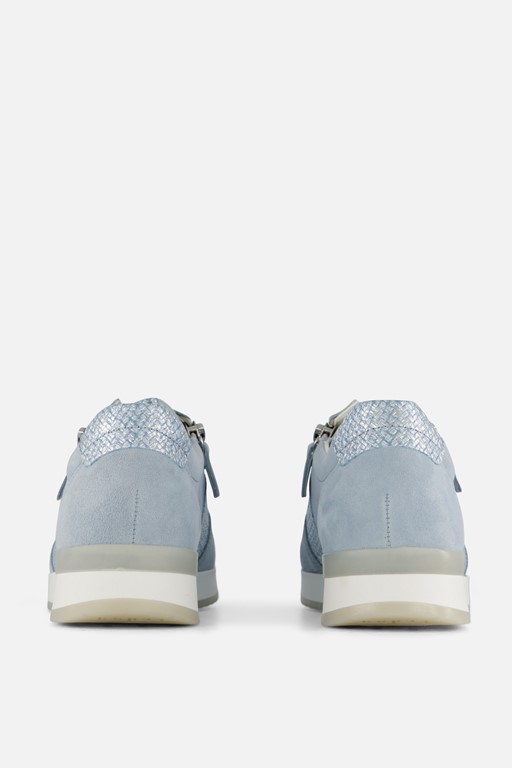 Gabor Sneakers blauw Nubuck
