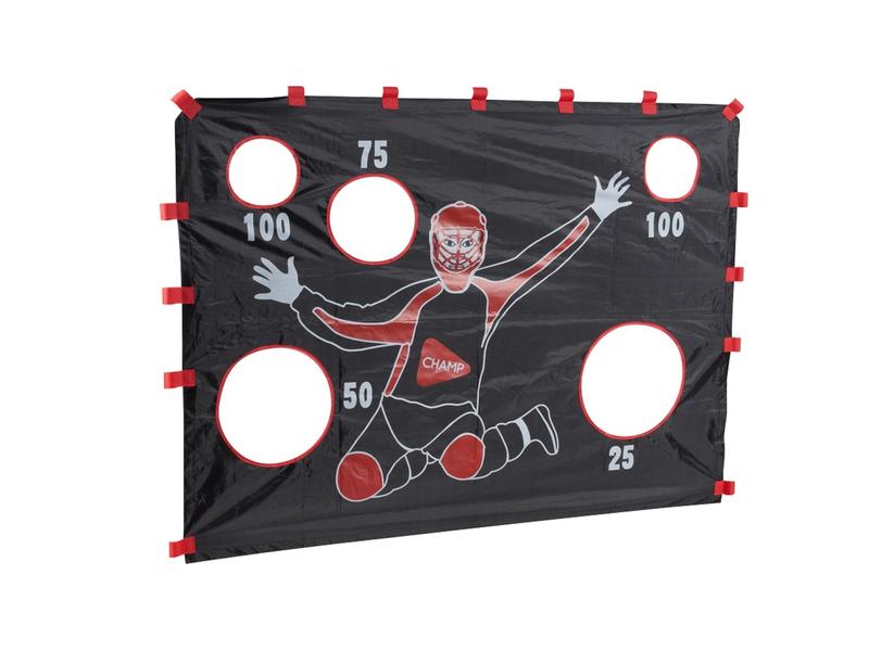 Hudora Torwand zu Unihockeytor Ersatz für Goalies