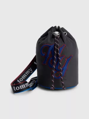 Bolsa tiracolo com cordão reciclado