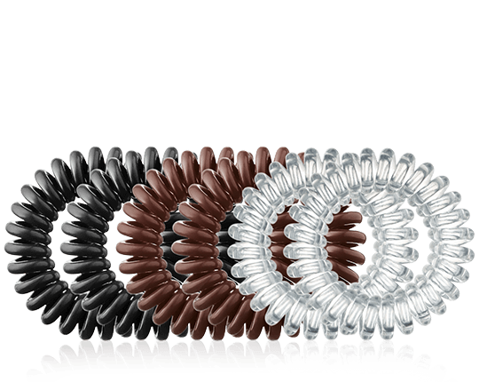 Invisibobble Power Haargummi-Ring mit gestärkter Spiralform Simply the Best 6-Stück