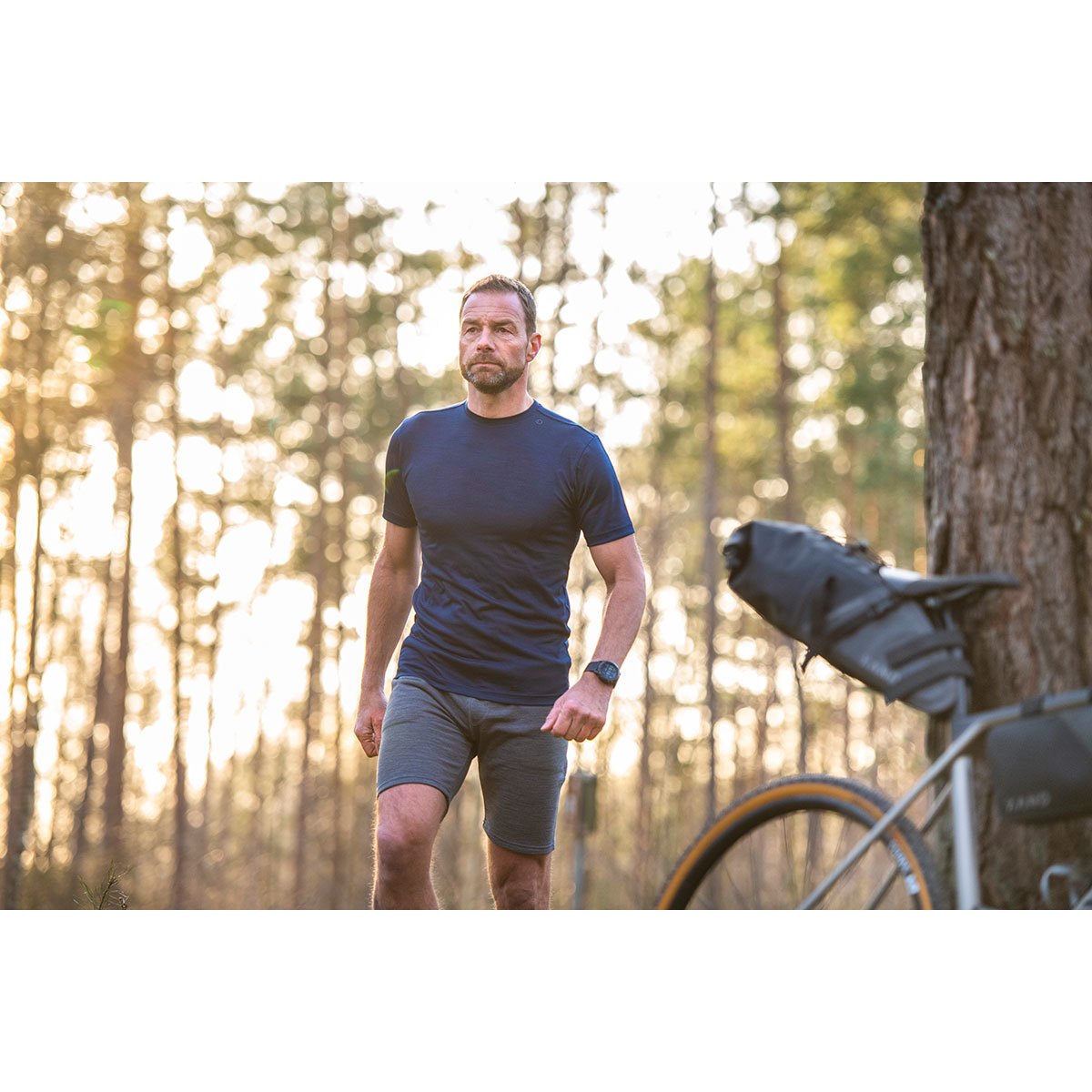 Woolpan Endless Merino T-Shirt Dark Blue
