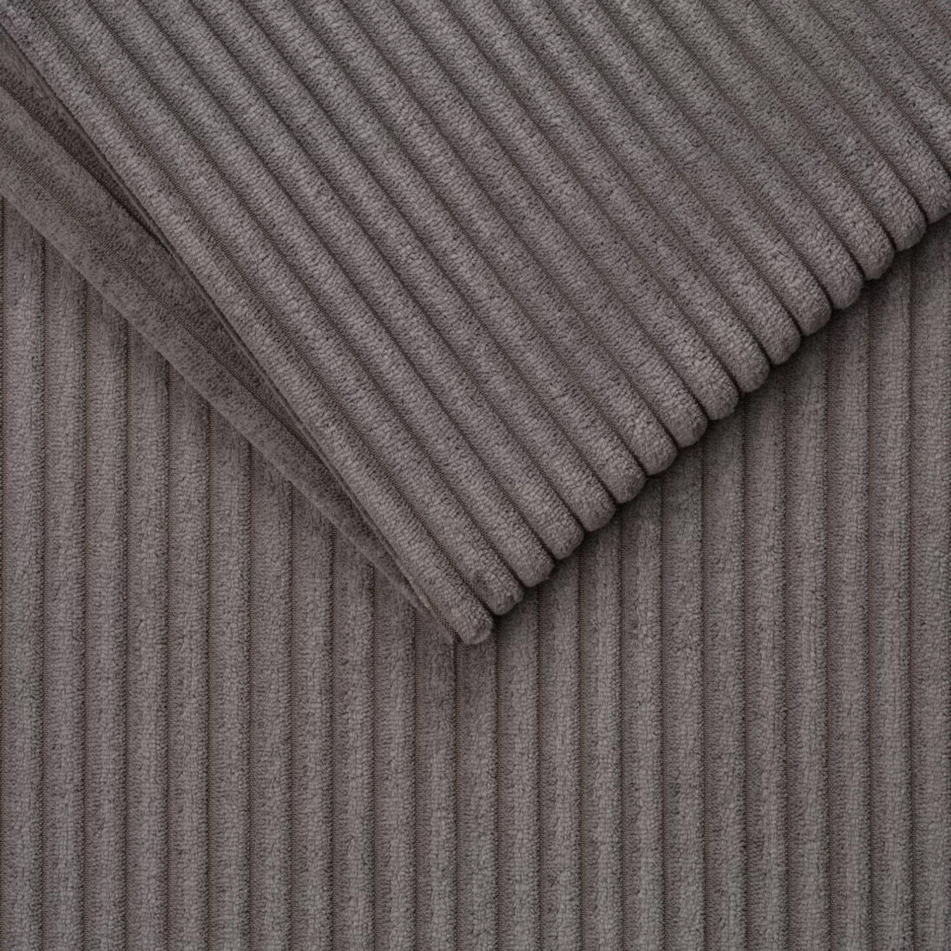 Ecksofa - ash - Cord - Recamiere rechts