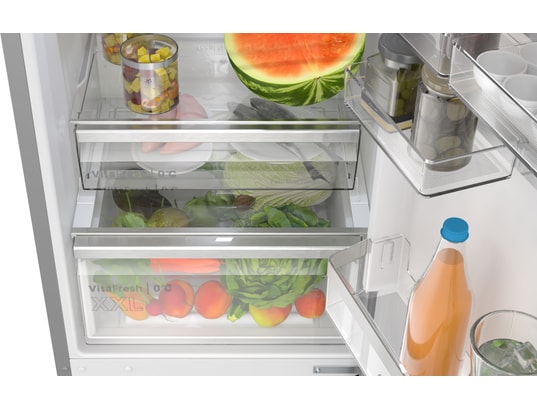 BOSCH - Réfrigérateur congélateur bas KGN39AIAU, Série 6, Tiroirs VitaFresh XXL 0 °C