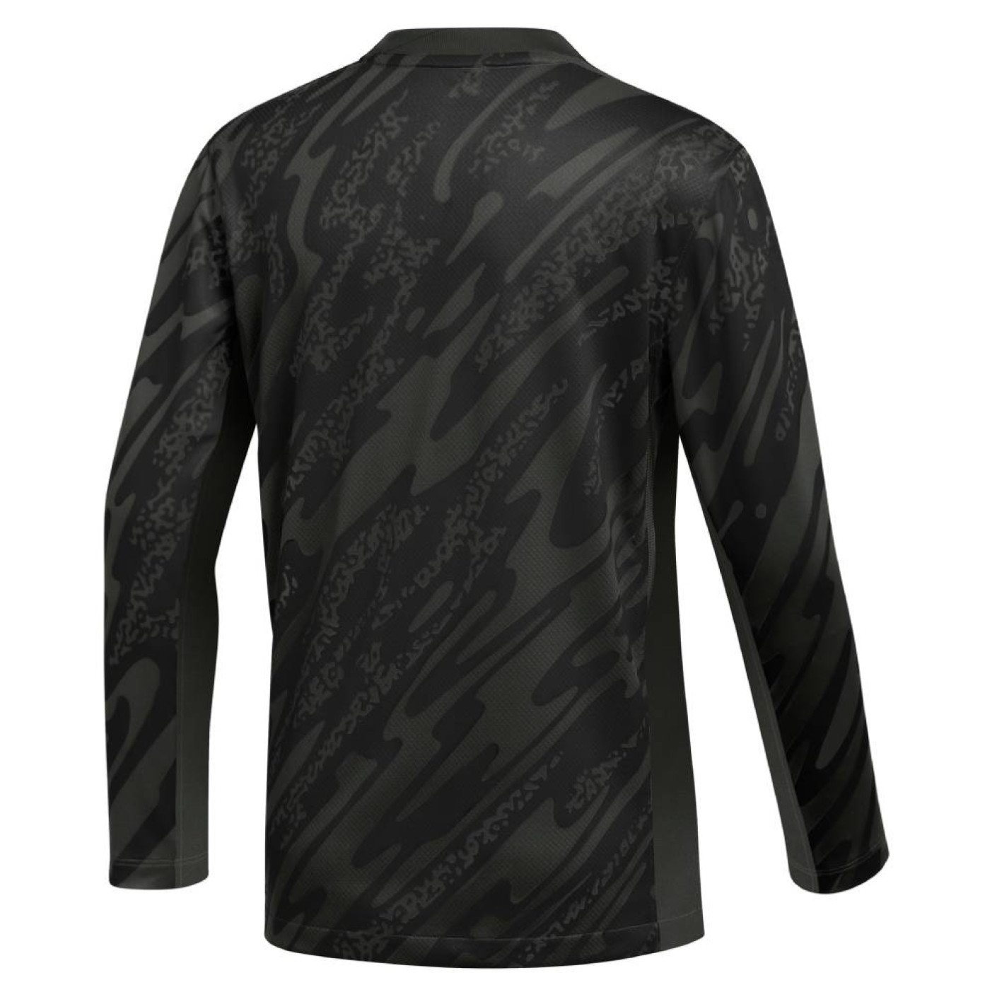 Nike Gardien V Keepersshirt Lange Mouwen Kids Donkergrijs Zwart Wit