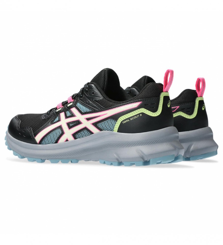 Tênis de corrida Asics Scout 3 Trail, preto