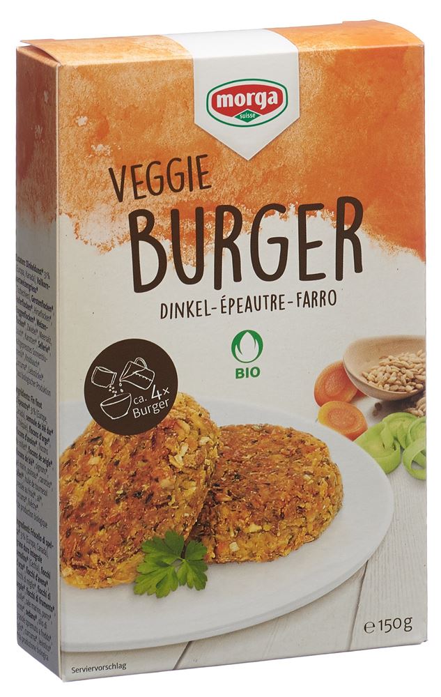 MORGA Dinkelburger Bio Knospe 150 g