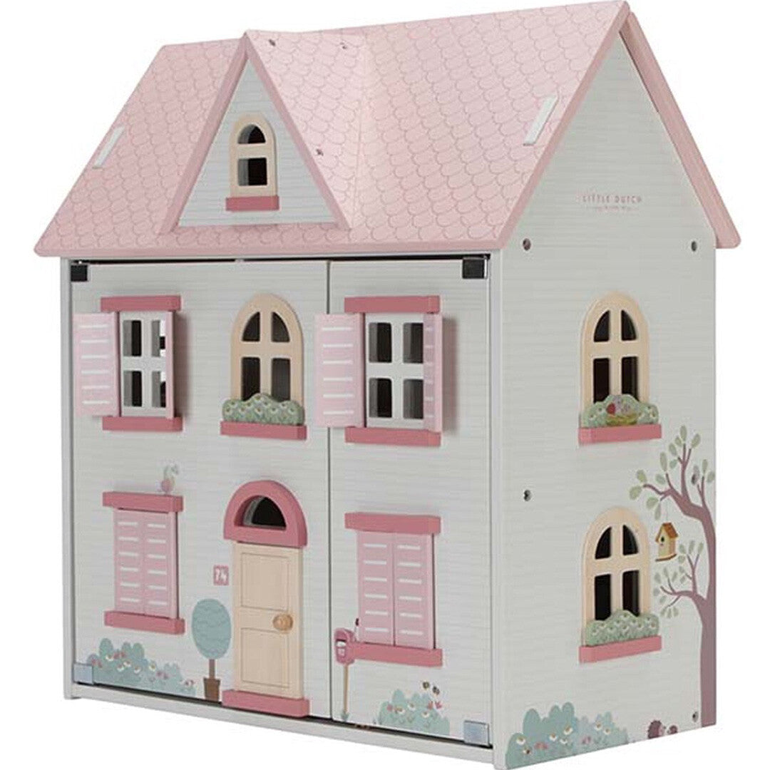 Little dutch poppenhuis gemeubileerd - medium