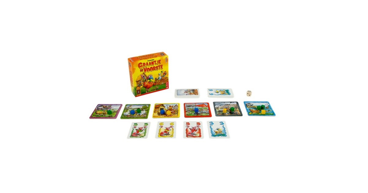 999 GamesGraantje de Voorste Kaartspel  (Nederlands, 2 - 6 spelers, 20 minuten, Vanaf 8 jaar)
