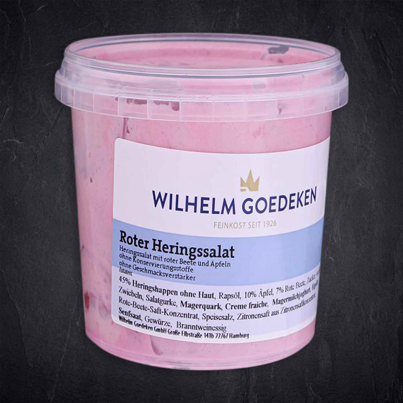 Heringssalat rot
