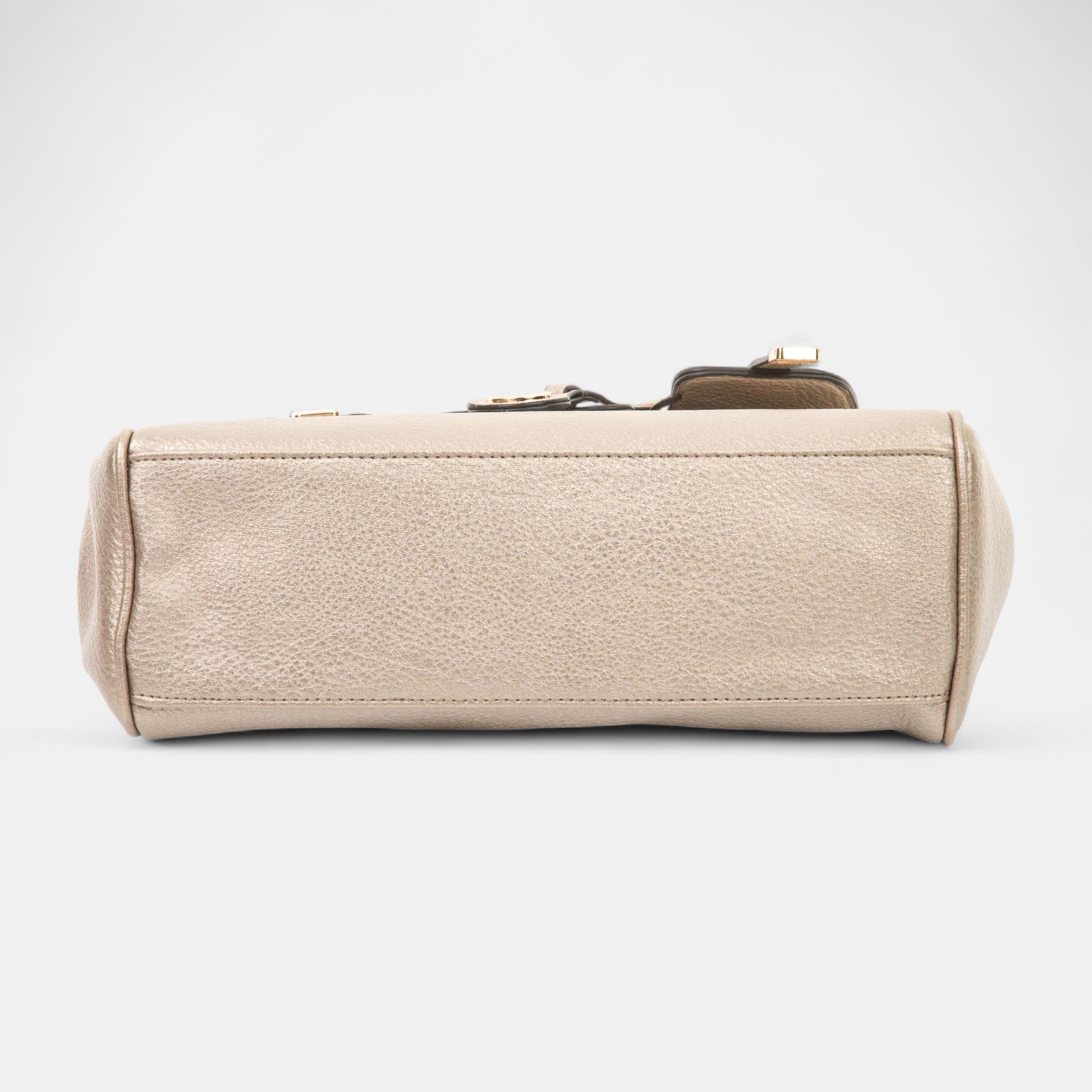 Sac à main or