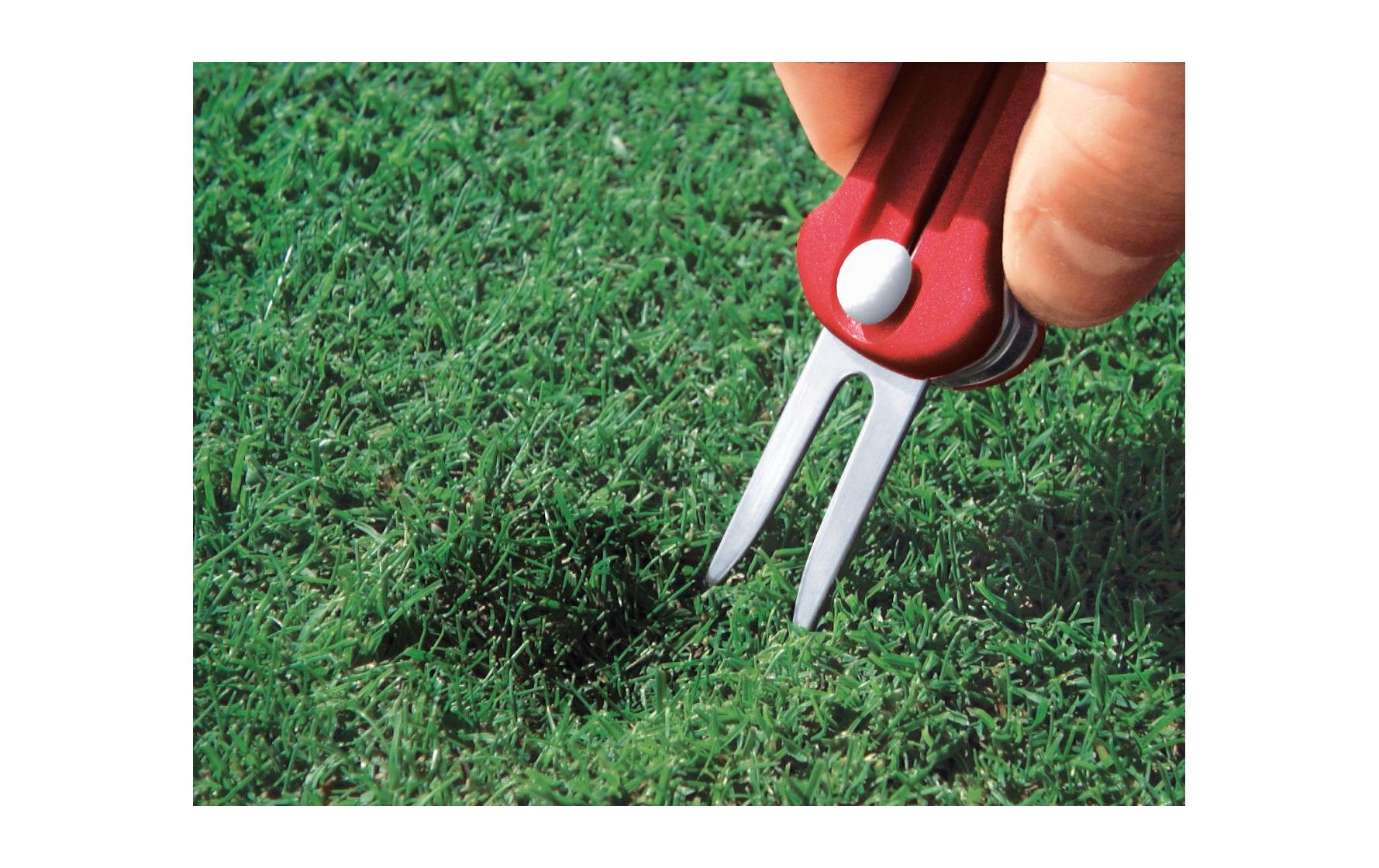 Golf Tool, RotTaschenmesser mit Spezialwerkzeugen für Golfer