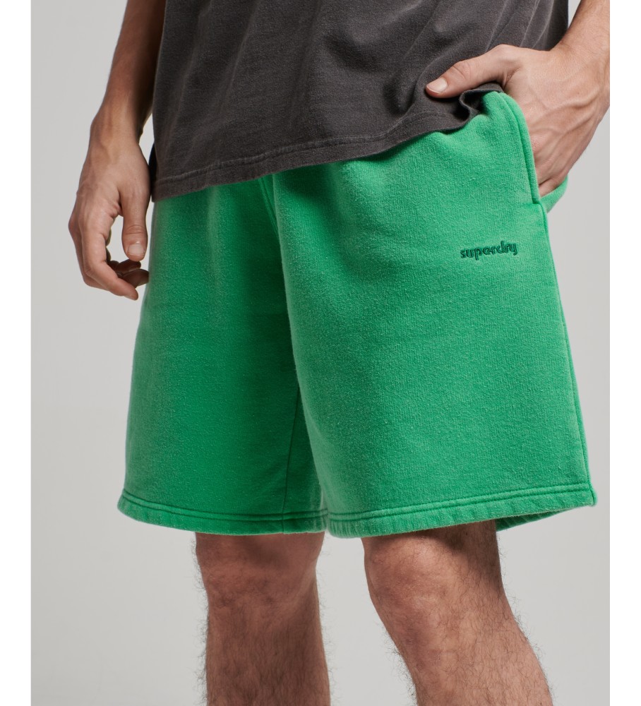 Shorts Superdry Vintage Logo Mark Verde