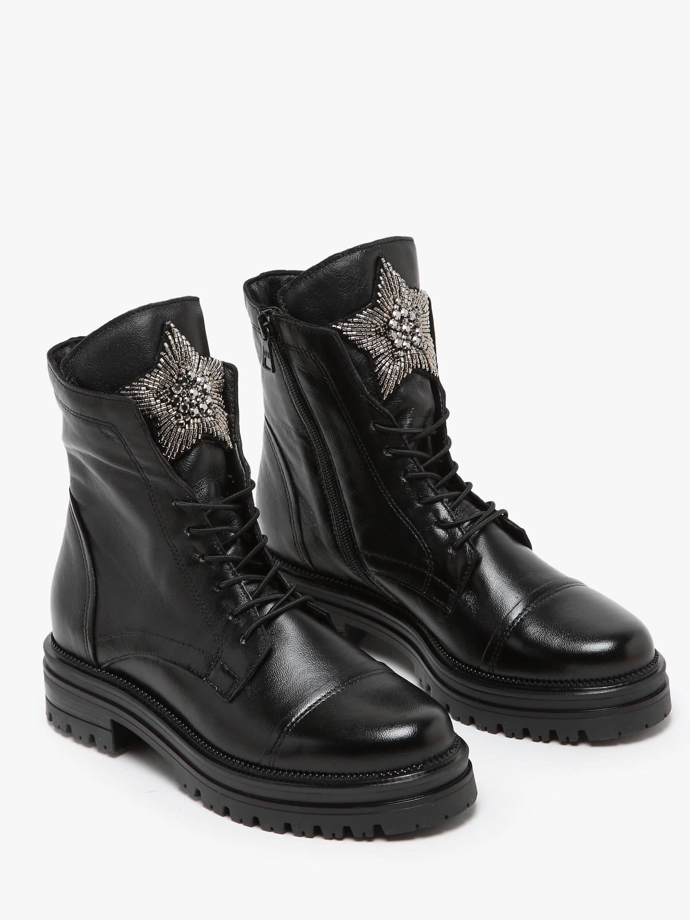 Bottines en cuir MJUS
