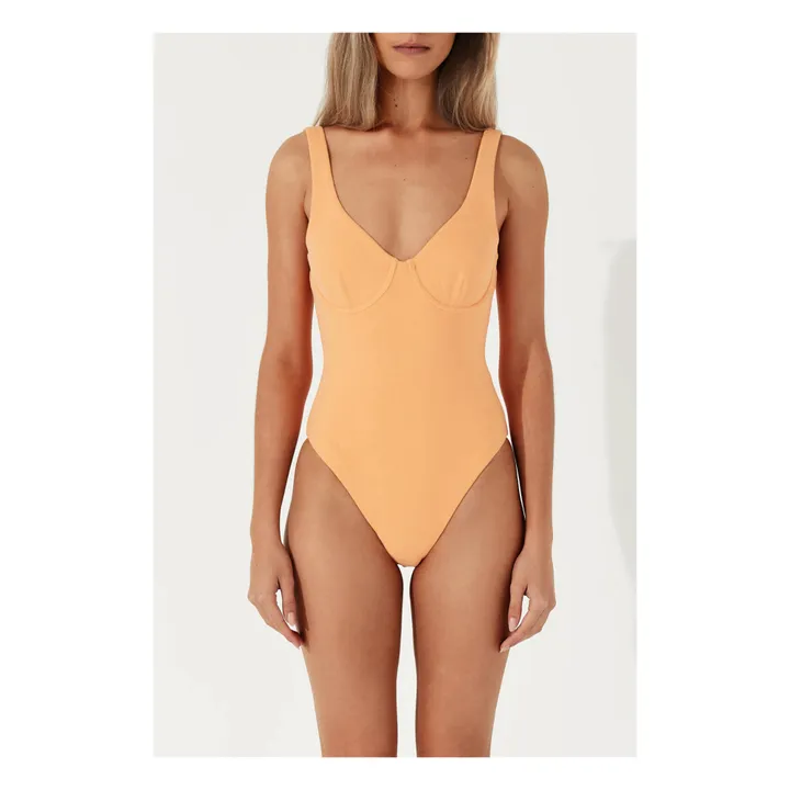 Zulu & Zephyr Maillot 1 Pièce Rockmelon Eponge | Orange