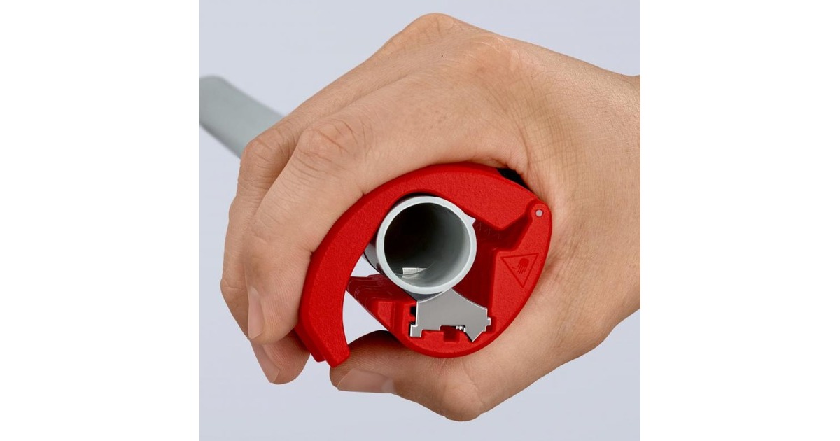 KNIPEXBiX 90 22 10 BK pijpsnijder  (Rood/blauw)