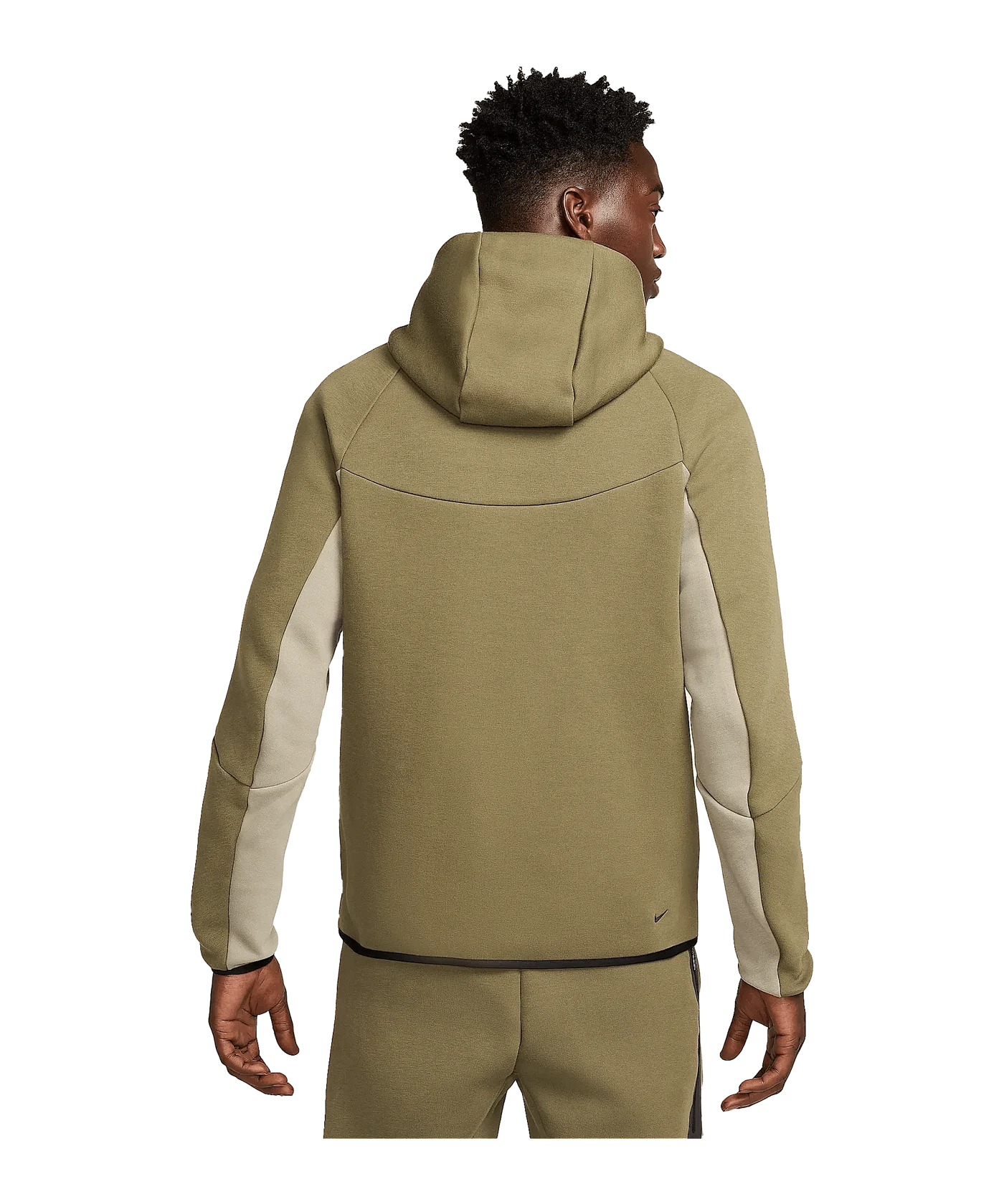 Nike Tech Fleece Full-Zip Windrunner Kapuzenjacke Grün F222