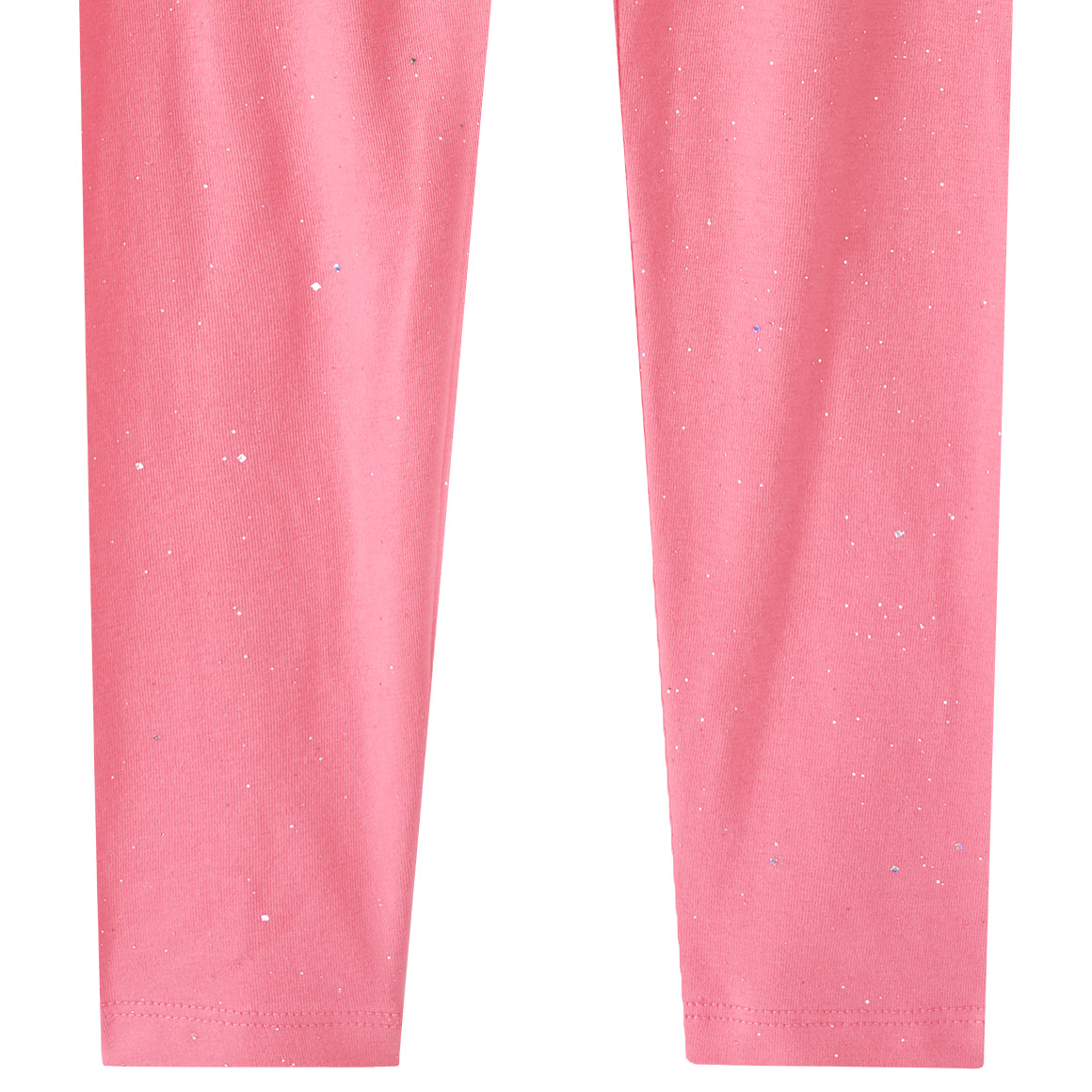 Topolino Mädchen Leggings mit Glitzer-Print hellpink