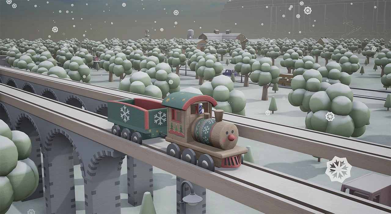Maxx Tech Tracks Winter Wonderland Kit For Switch- Nintendo Switch