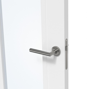 Arne & Bodil binnendeur ABD506 blank glas - wit afgelakt - glaslat wit