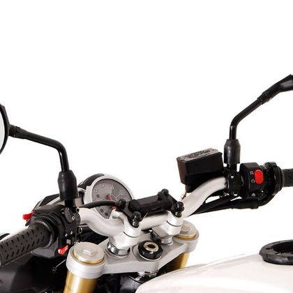 Support GPS SW-MOTECH - pontet de guidon - Noir