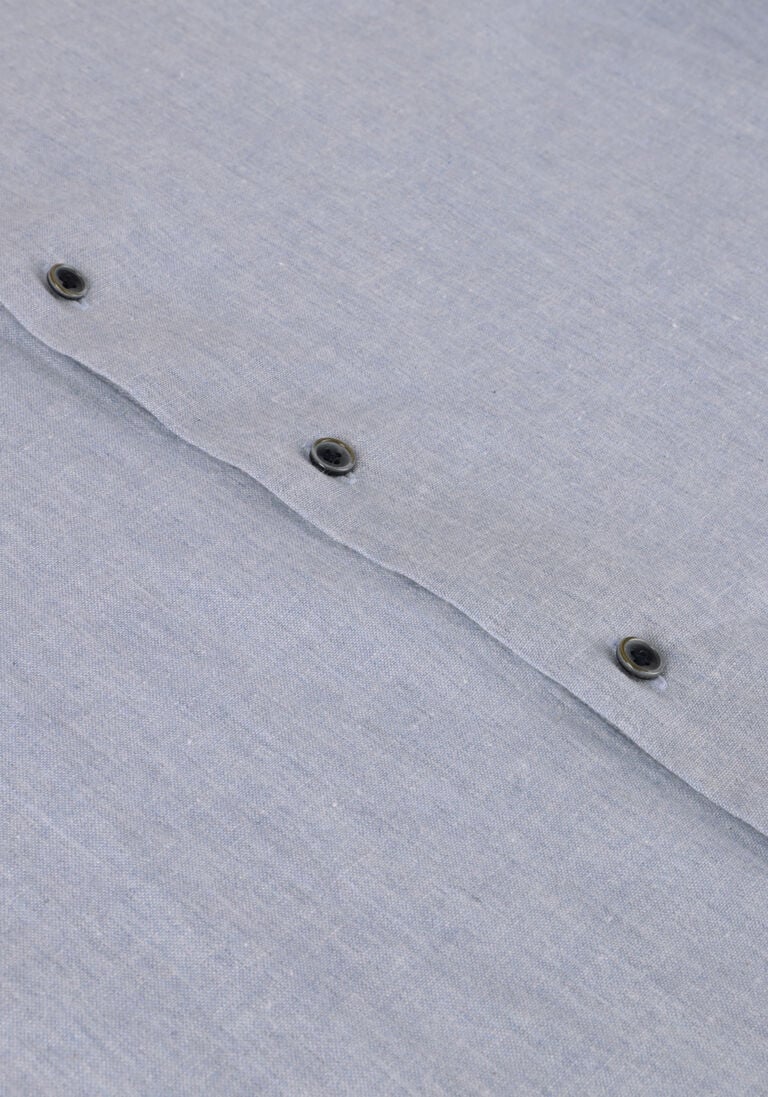 PROFUOMO lichtblauwe profuomo klassiek overhemd shirt cutaway sc cotton linnen