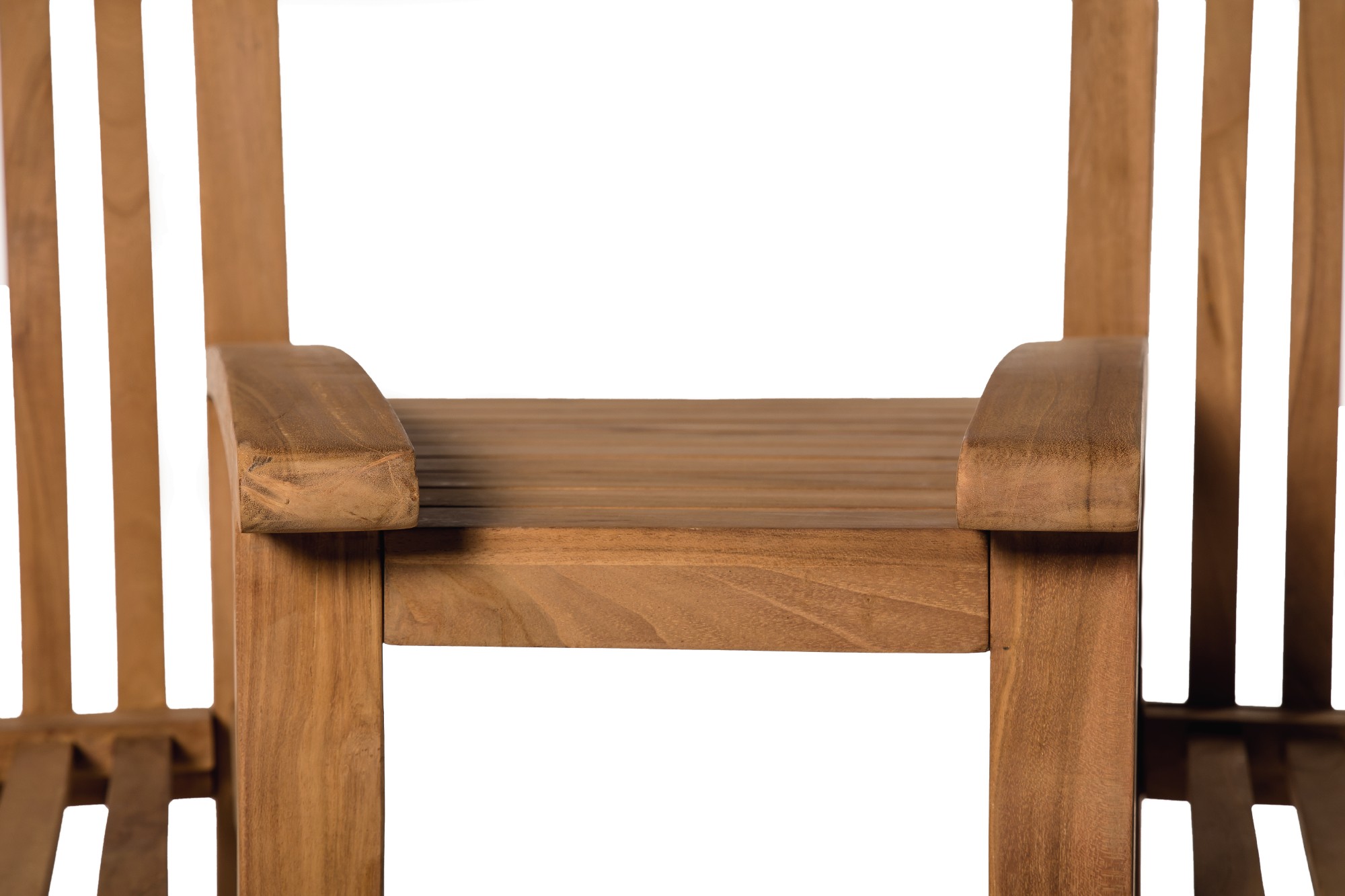 Stühle 'Twins' mit Ablage, Teakholz, B 163 m, H 92 cm günstig bestellen