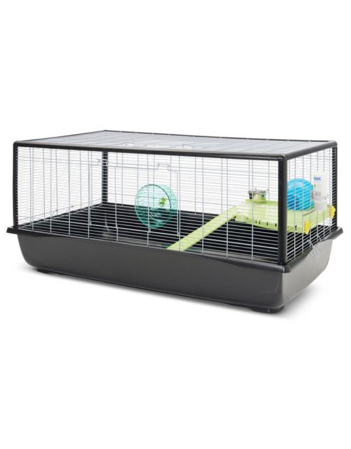 Savic Hamsterkooi Plaza 120 - Dierenverblijf - 118x64.5x52 cm Zwart