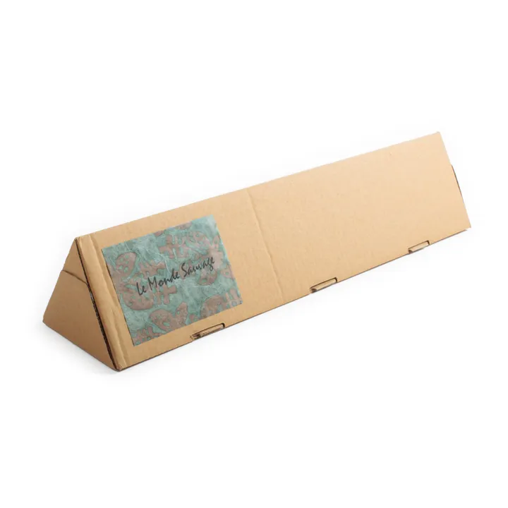 Le Monde Sauvage Papier-peint Bloom Zurich - Set de 12 feuilles | Bleu