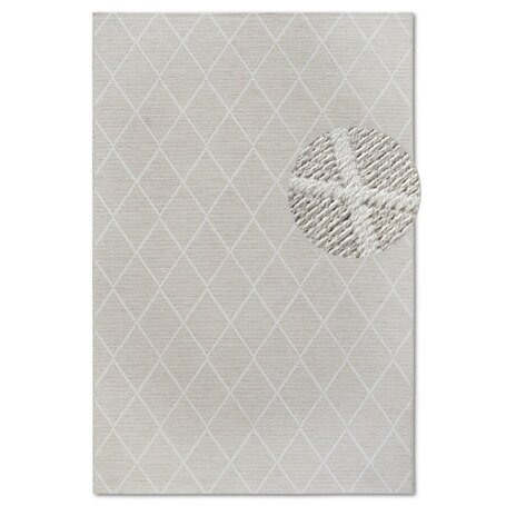 Wollen Vloerkleed Maria - Creme
