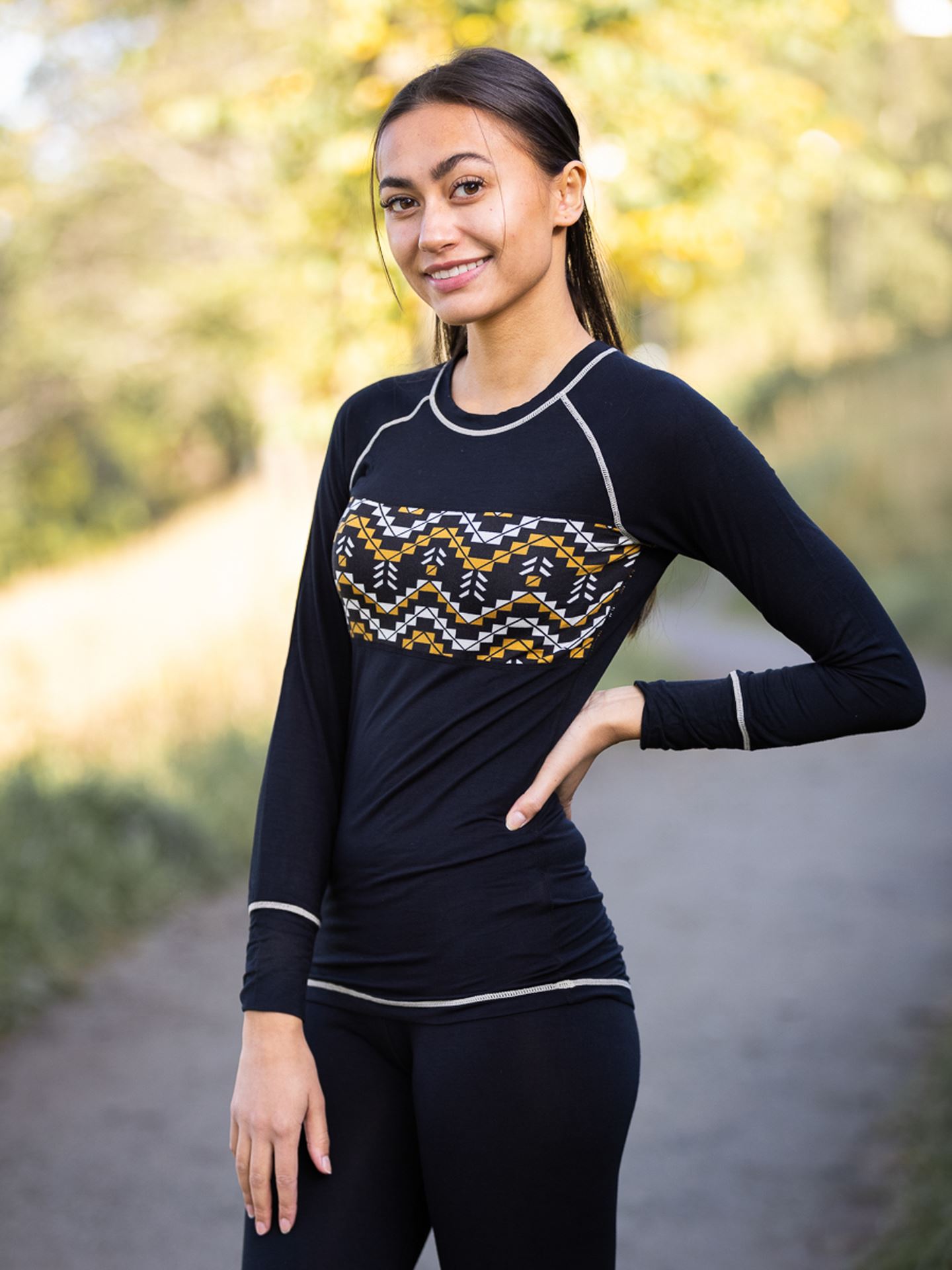 Twentyfour GI Baselayer sett rundstrikk