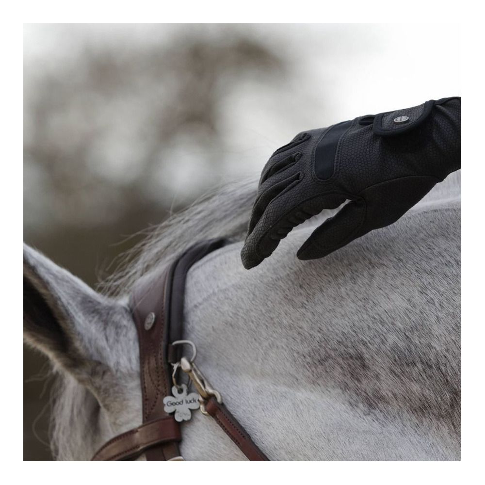 Racer CONCENTRATION - Gants d'équitation black