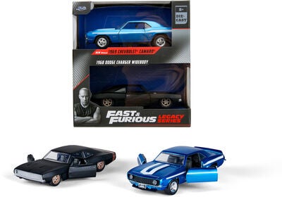 Jada Toys Fast & Furious Biler Doublepack Dodge Charger & Chevrolet Camaro 1:32