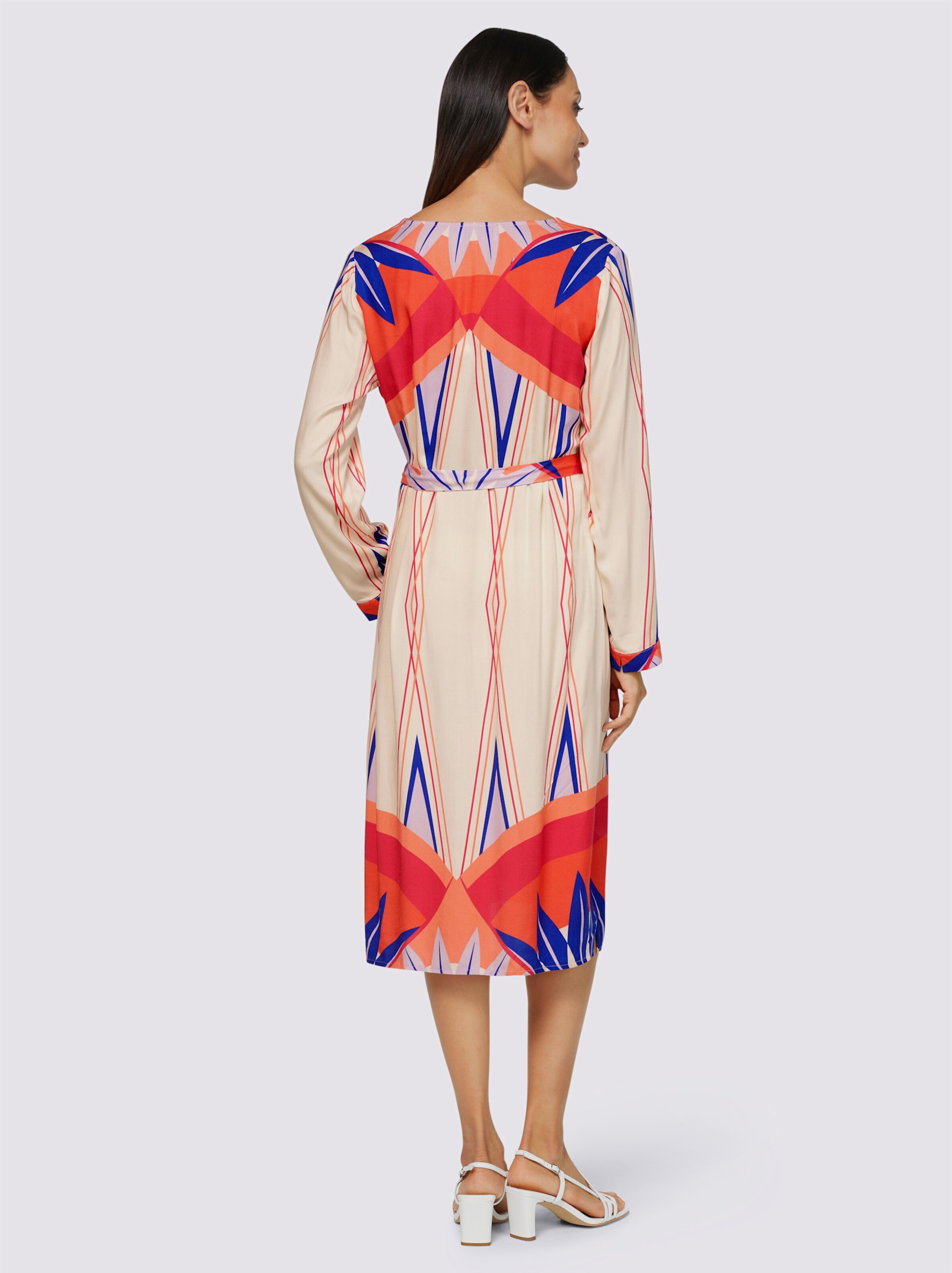 Druck-Kleid