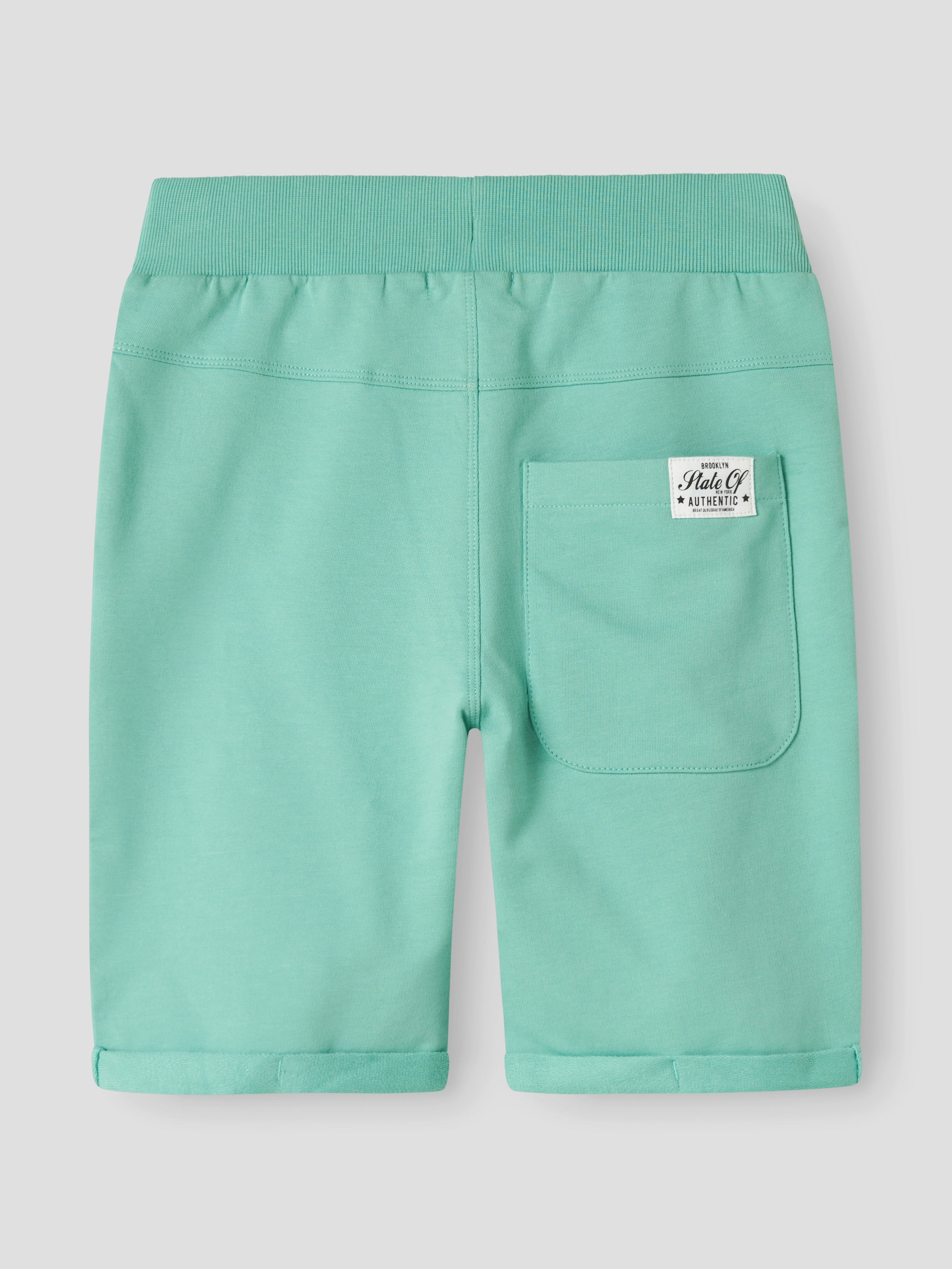 Name It Sweatshorts »NKMVERMO LONG SWE SHORTS UNB F NOOS«  Baumwolle, Umschlagsaum