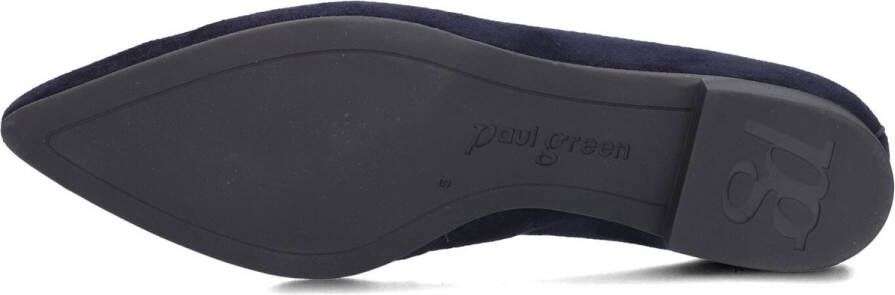 PAUL GREEN Loafers Dames 1132 Maat: 37 Materiaal: Suède Kleur: Blauw