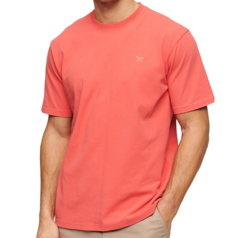 Superdry T-shirt Orange Homme Superdry Vintage Mark