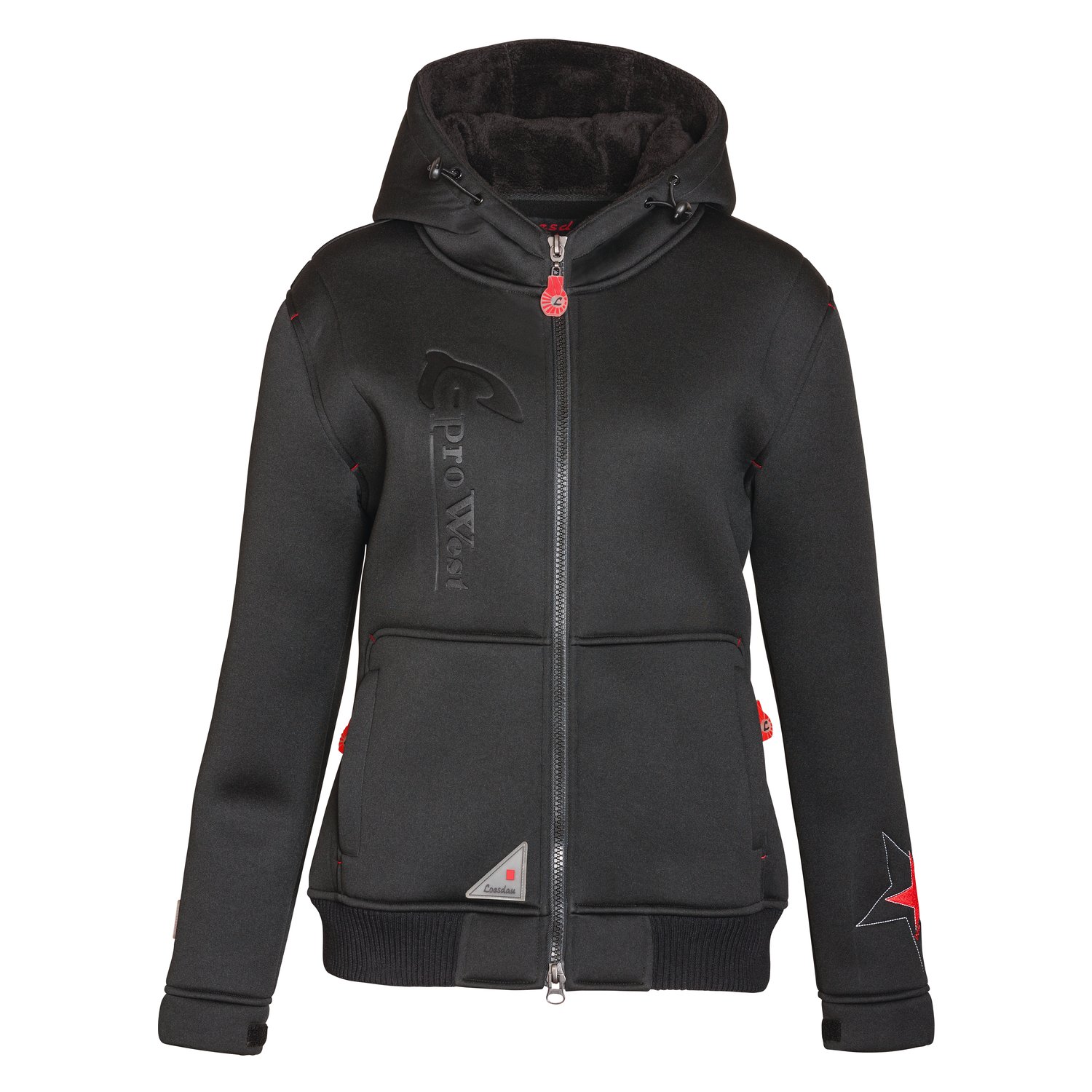 L-pro West Reit- und Freizeitjacke - schwarz