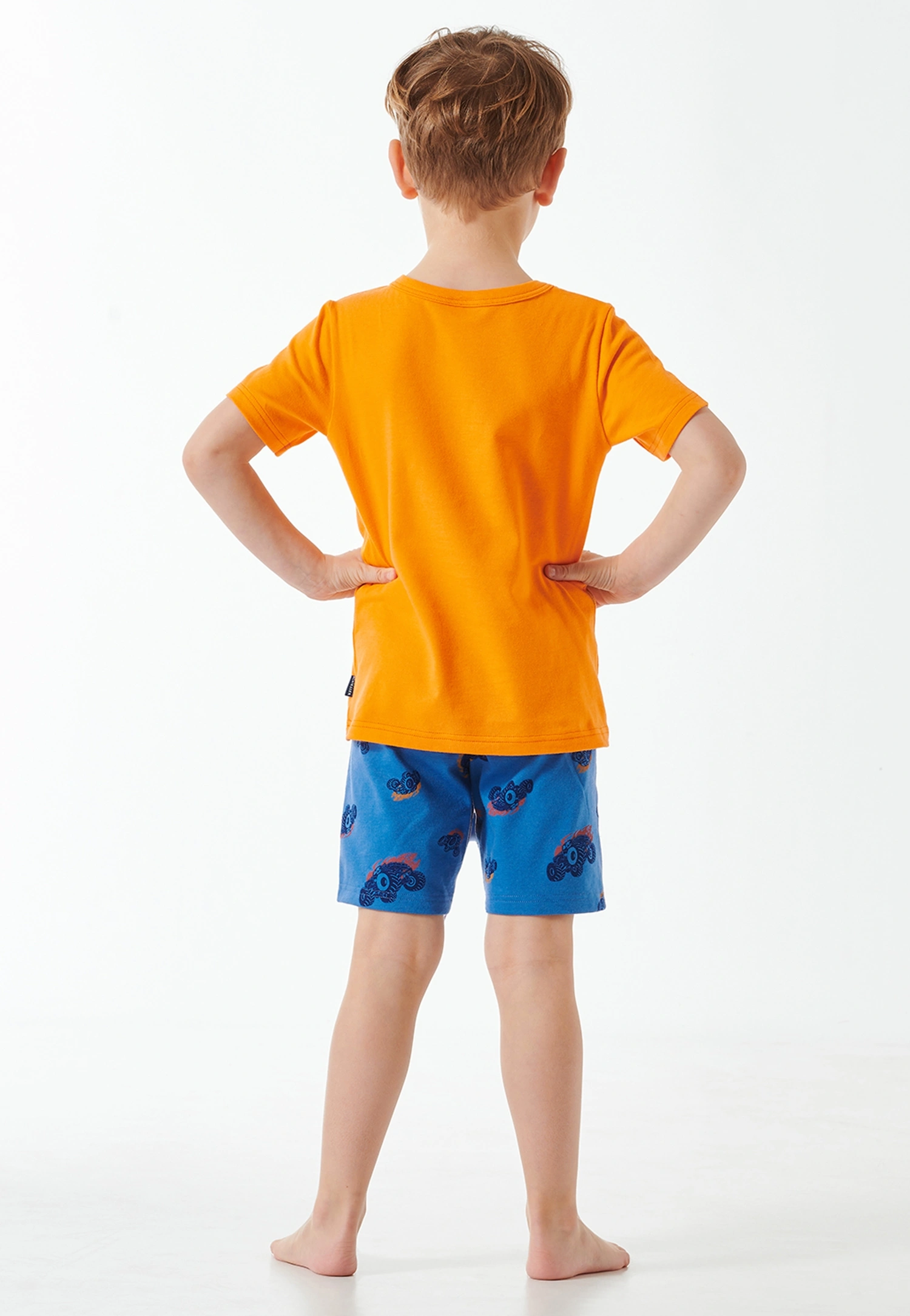 Schlafanzug OFF-ROAD kurz in orange