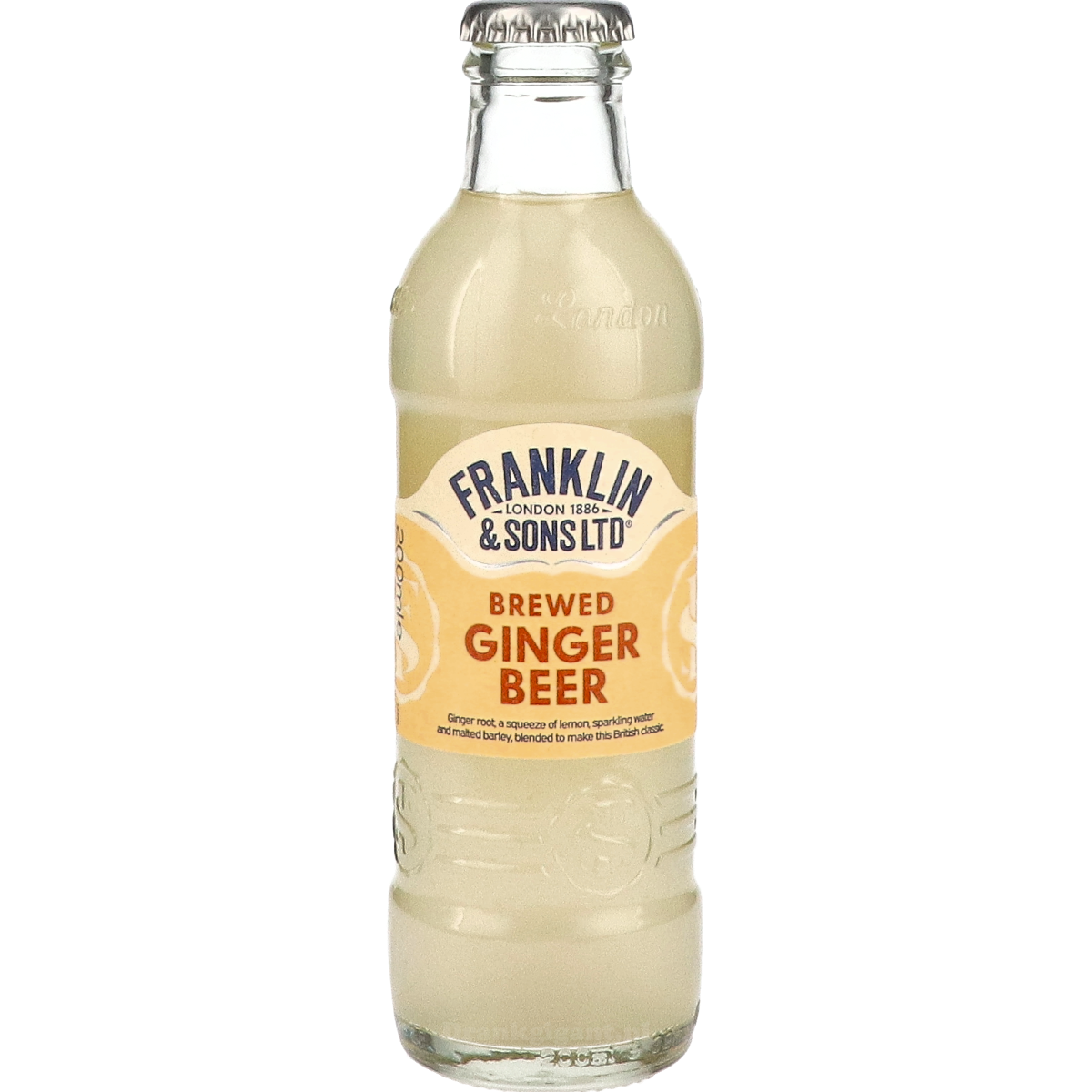 Franklin & Sons Brewed Ginger Beer 20 cl